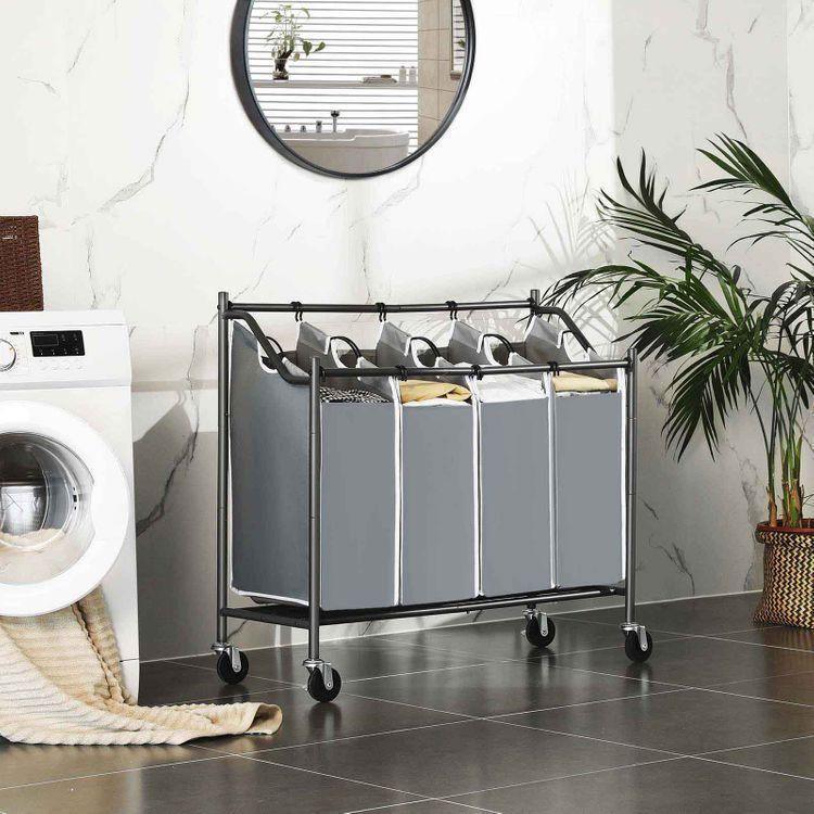 Removable Bag Laundry Cart FredCo