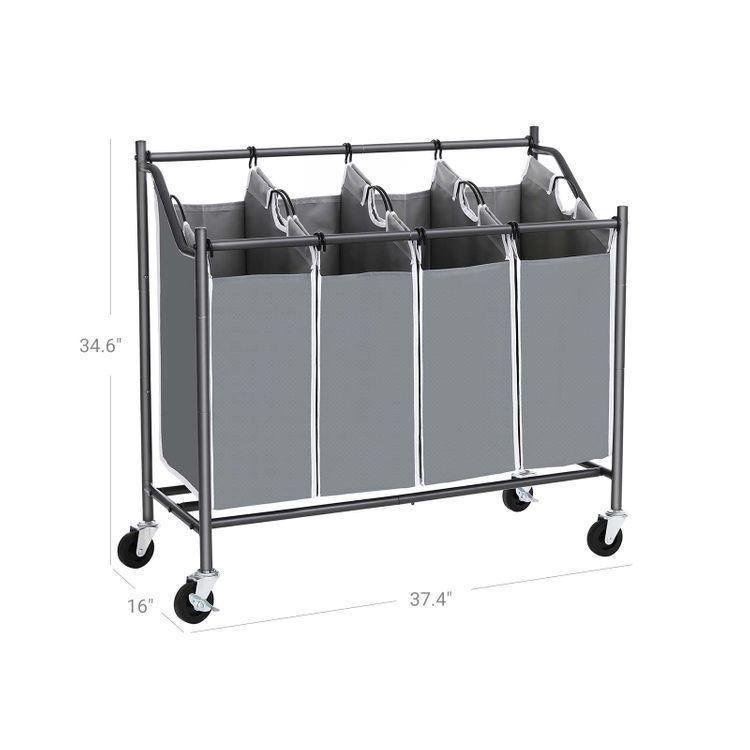 Removable Bag Laundry Cart FredCo