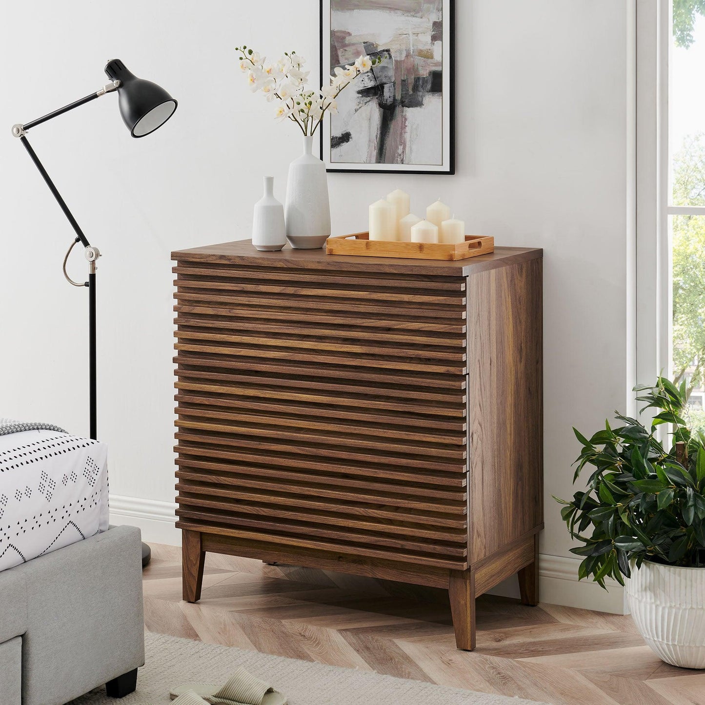 Render Large 3-Drawer Nightstand by Modway FredCo