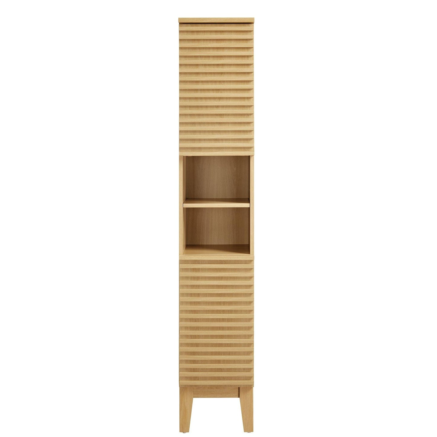 Render Tall Narrow Bathroom Storage Cabinet by Modway FredCo
