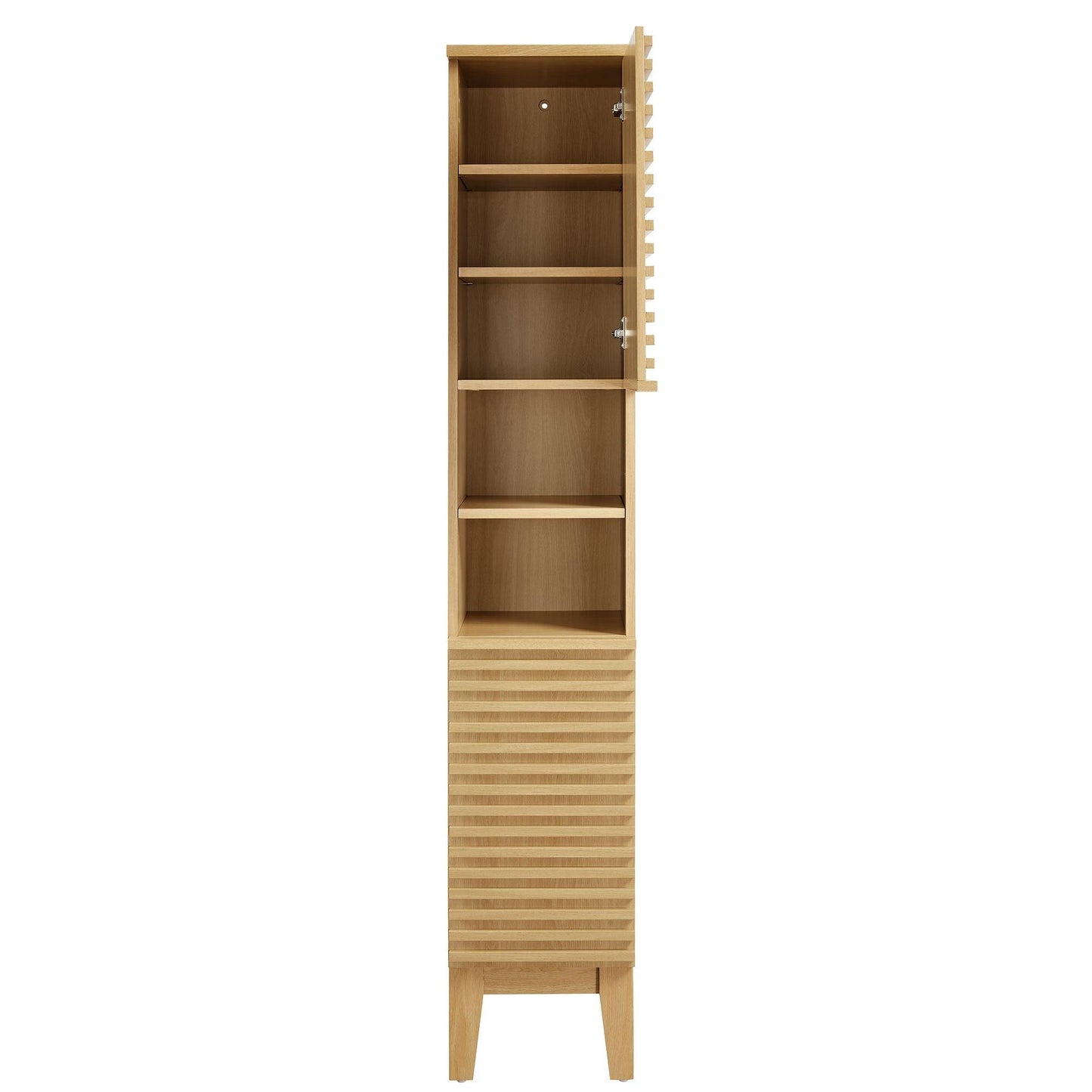 Render Tall Narrow Bathroom Storage Cabinet by Modway FredCo