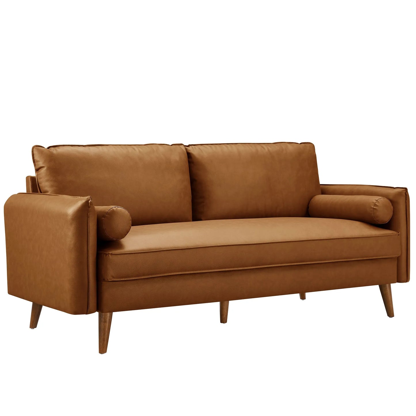Revive Upholstered Vegan Leather Sofa by Modway EEI-6975 FredCo