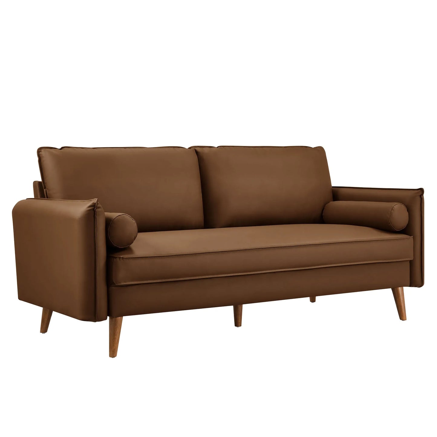 Revive Upholstered Vegan Leather Sofa by Modway EEI-6975 FredCo