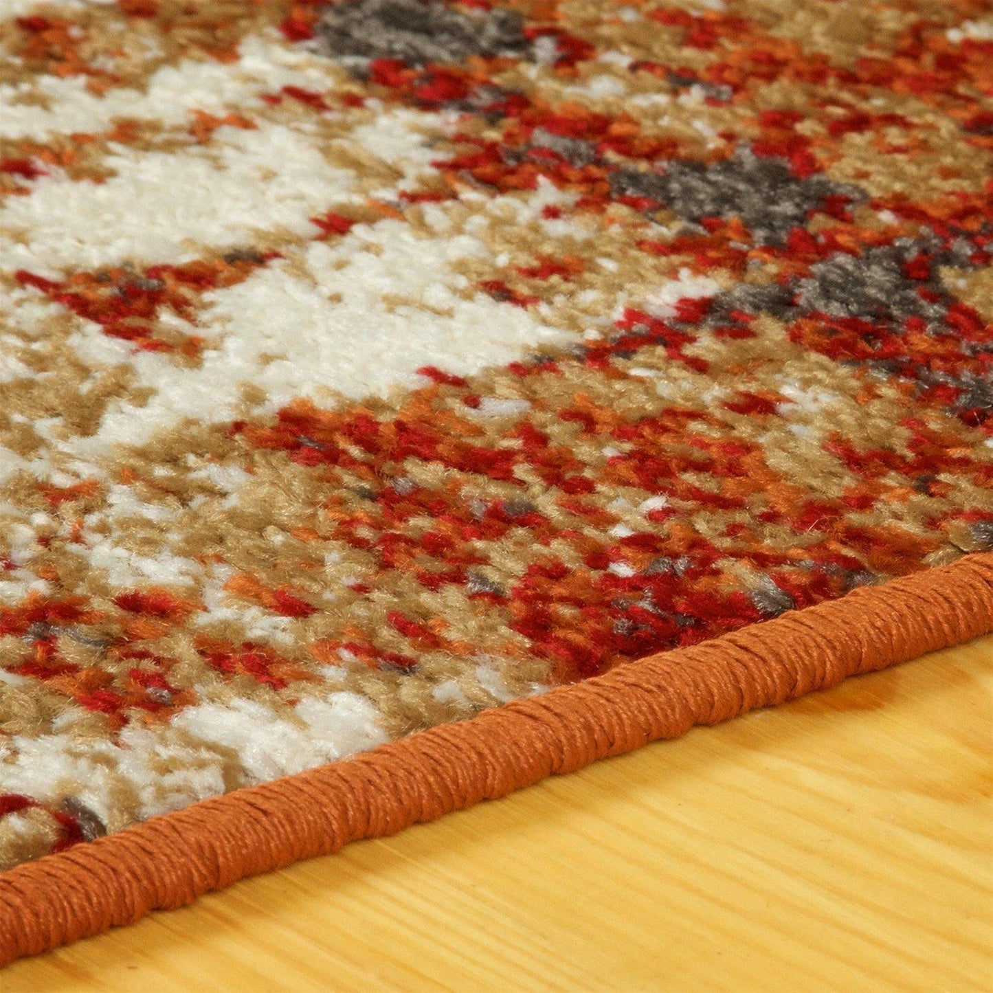 Rosemont Abstract Modern Distressed Rug FredCo