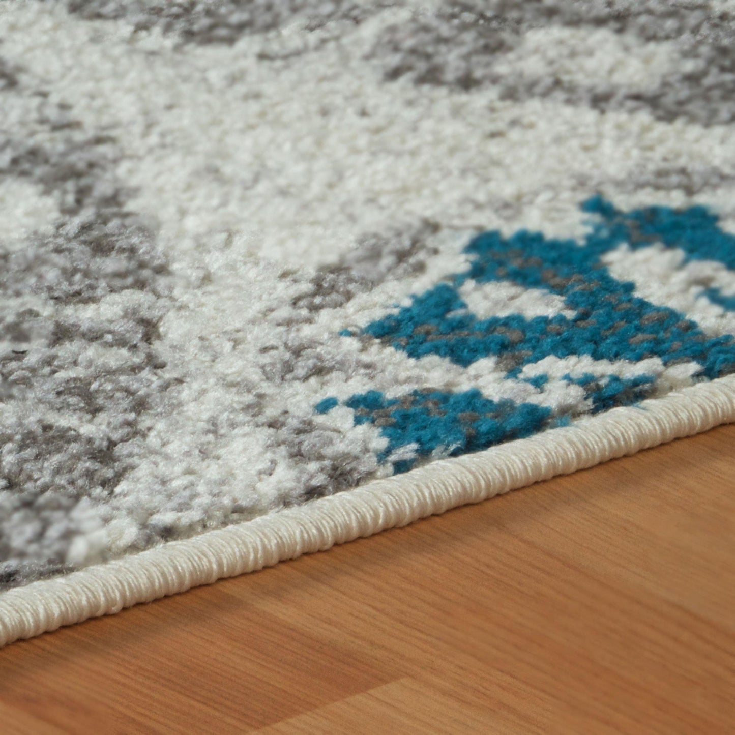 Rosette Contemporary Medallion Geometric Rug FredCo