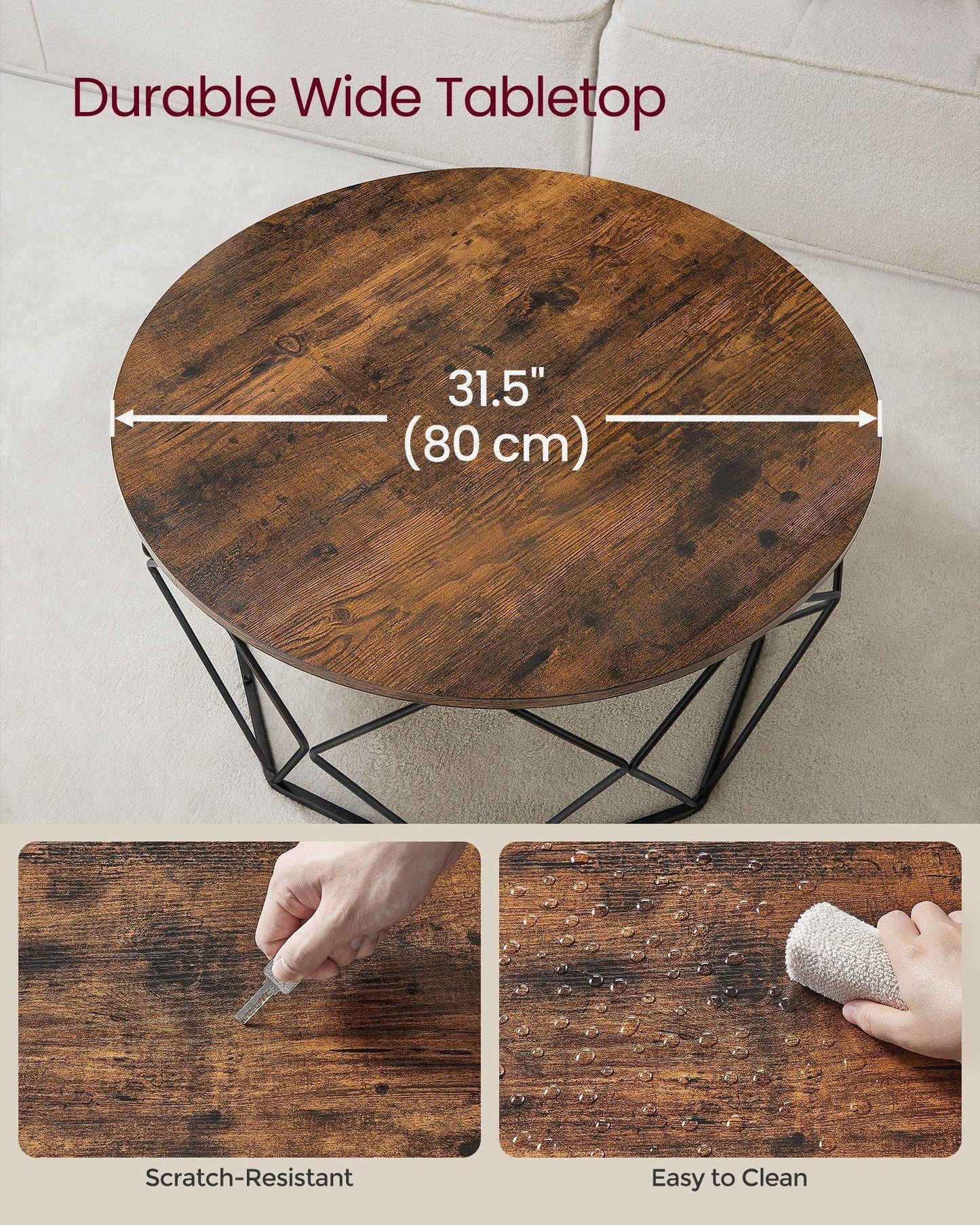 Round Coffee Table FredCo