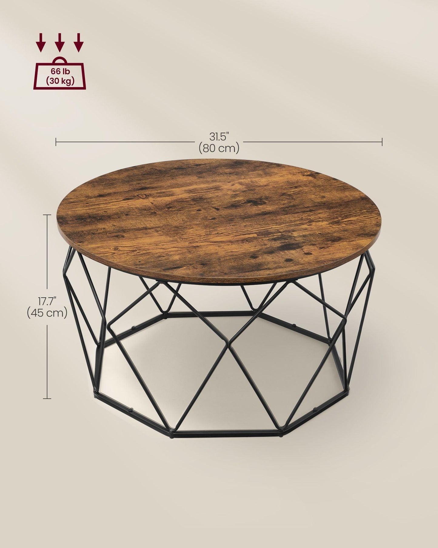 Round Coffee Table FredCo