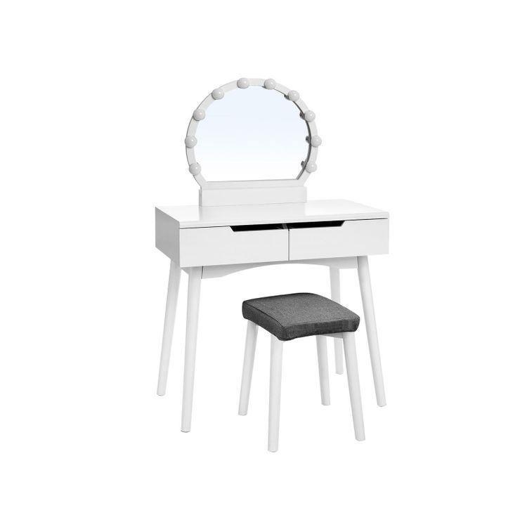 Round Mirror Vanity Set FredCo