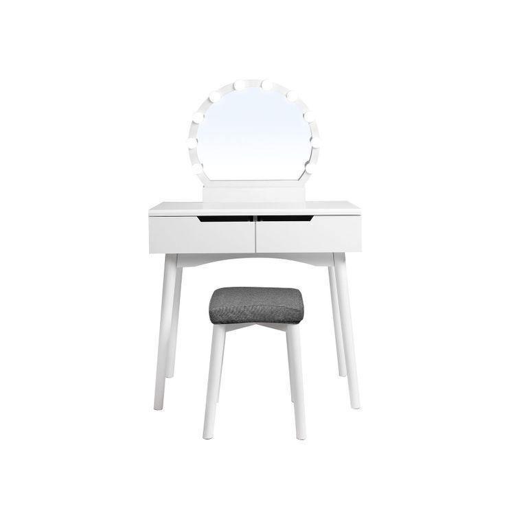 Round Mirror Vanity Set FredCo