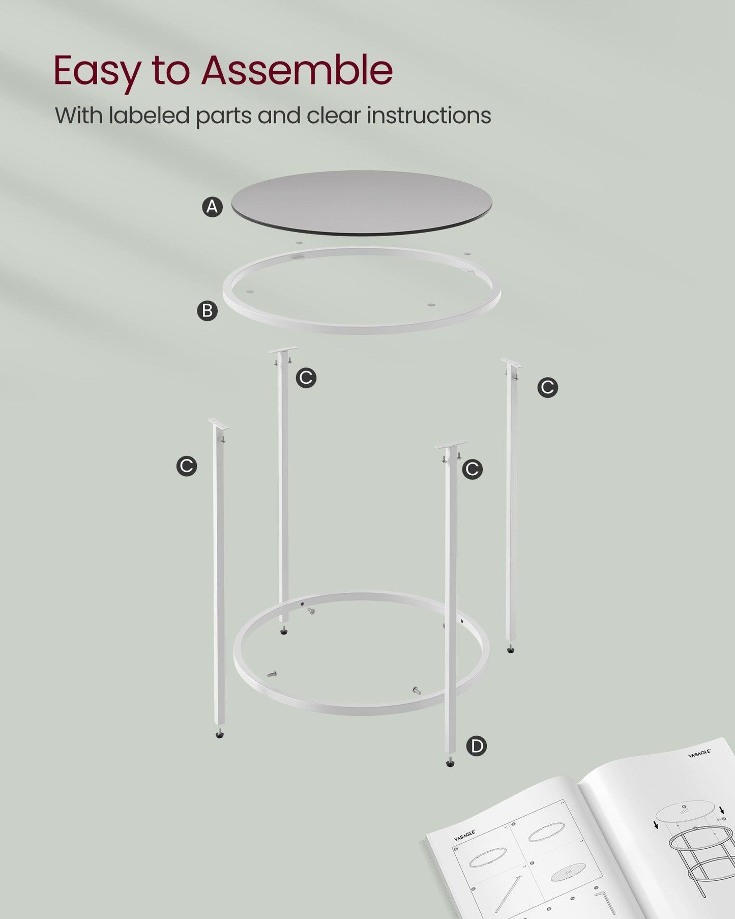 Round Side Table FredCo