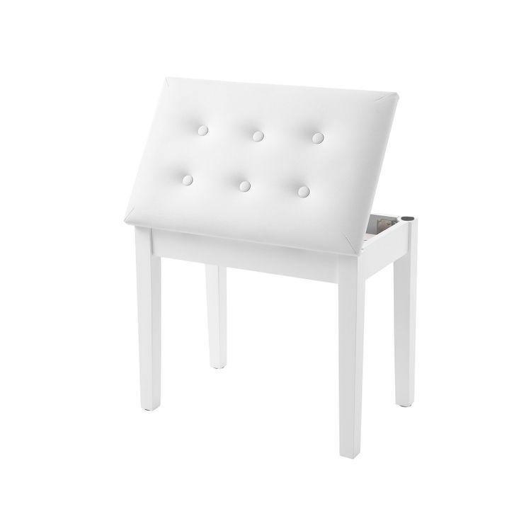 Rubberwood Legs Vanity Bench FredCo