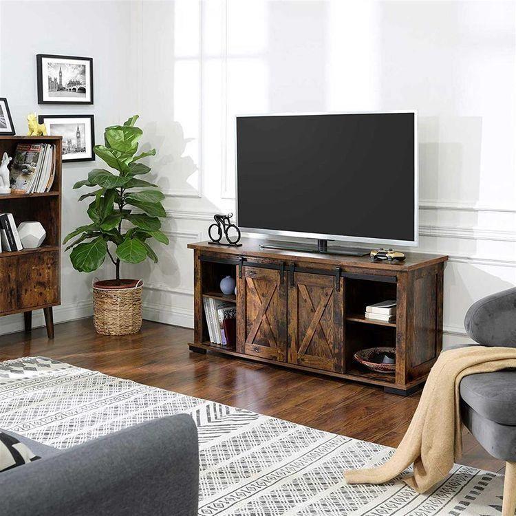 Rustic Style TV Stand FredCo