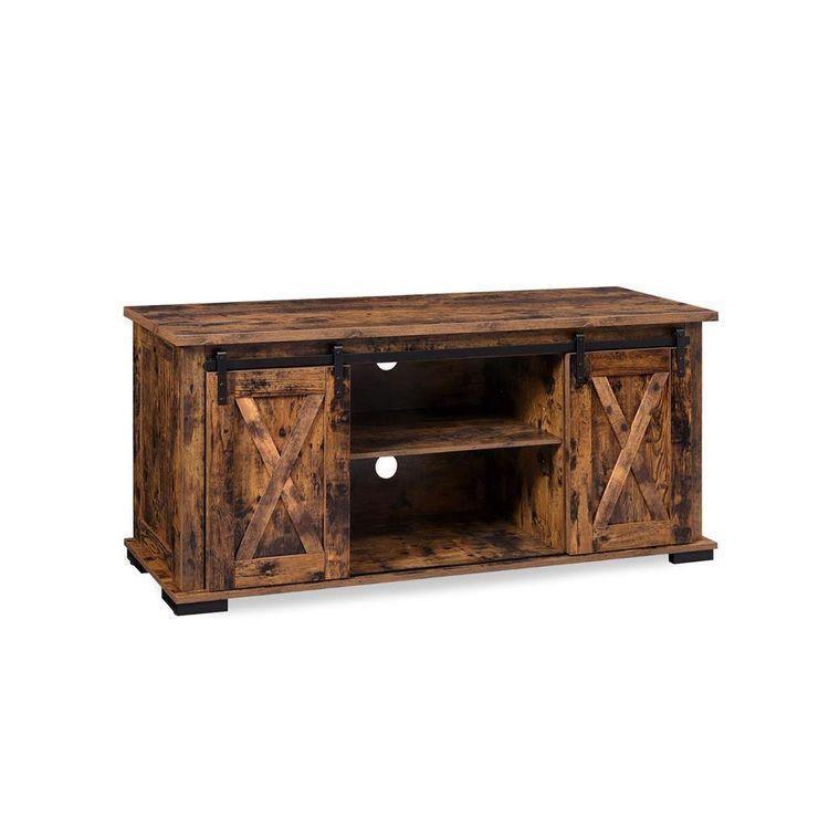 Rustic Style TV Stand FredCo