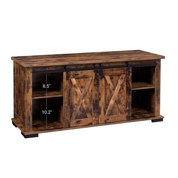 Rustic Style TV Stand FredCo