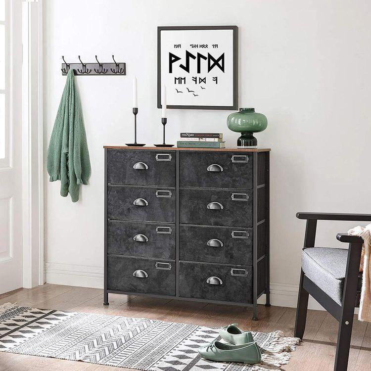 Rustic Vertical Drawer Dresser FredCo