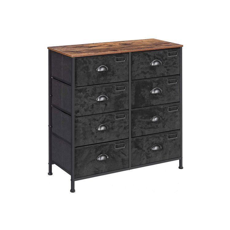 Rustic Vertical Drawer Dresser FredCo