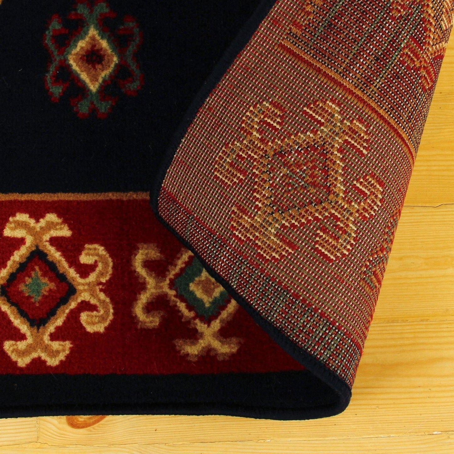 Santa Fe Traditional Tribal Southwestern Rug FredCo