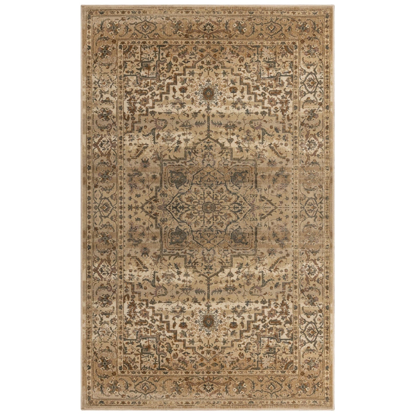 Santino Vintage Oriental Floral Rug FredCo