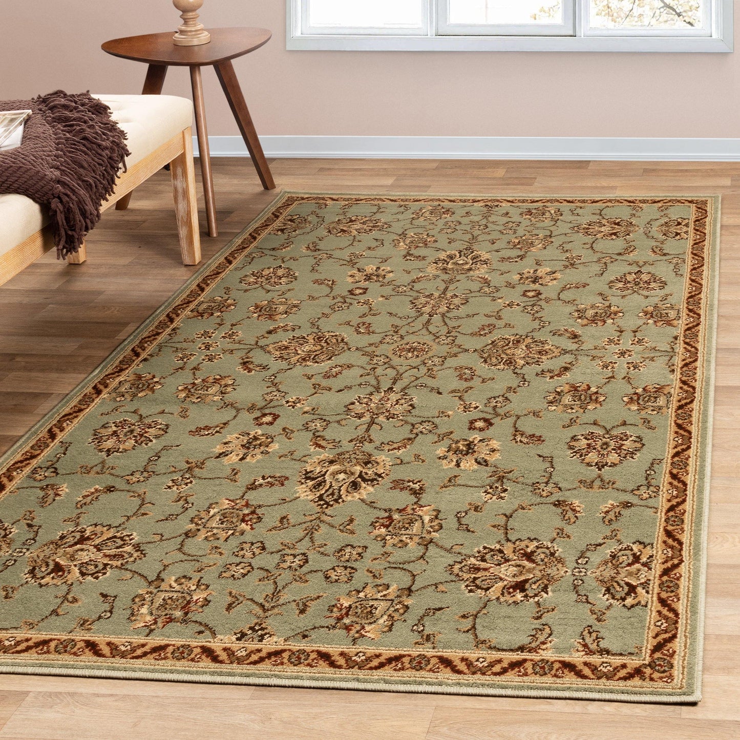 Saparna Vintage Oriental Floral Rug FredCo