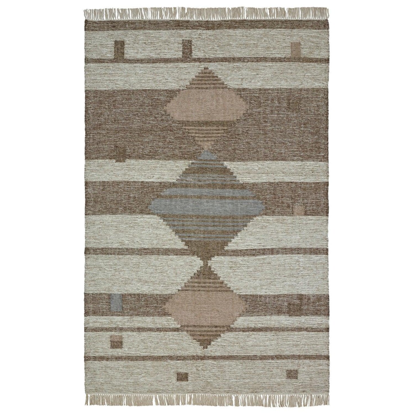 Sayah Hand Crafted Wool And Cotton Rug FredCo
