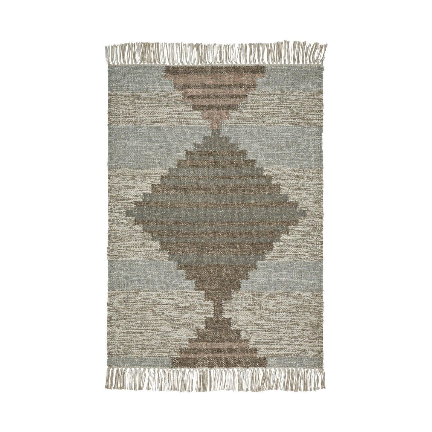 Sayah Hand Crafted Wool And Cotton Rug FredCo