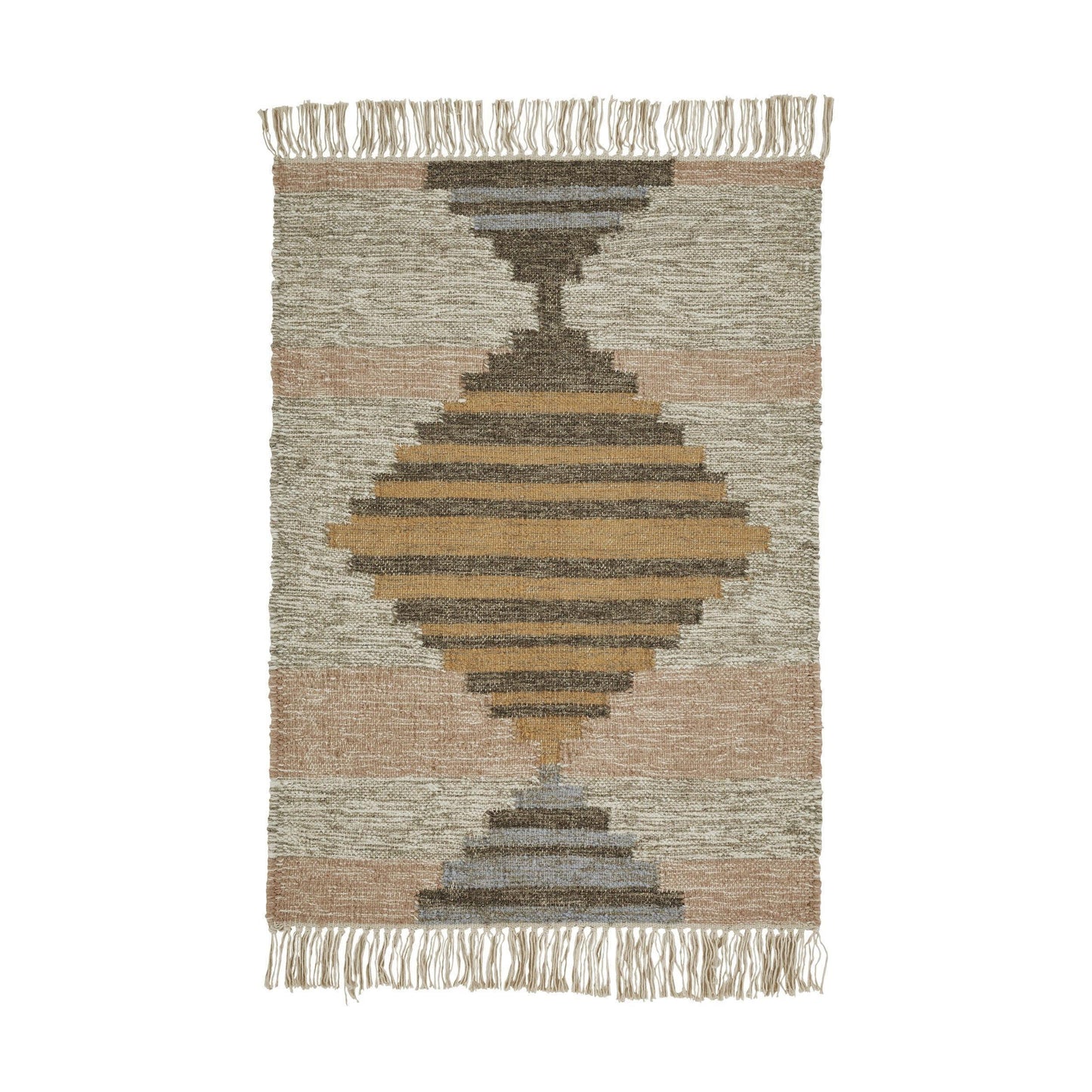 Sayah Hand Crafted Wool And Cotton Rug FredCo