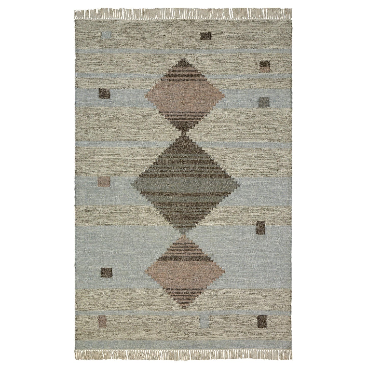 Sayah Hand Crafted Wool And Cotton Rug FredCo