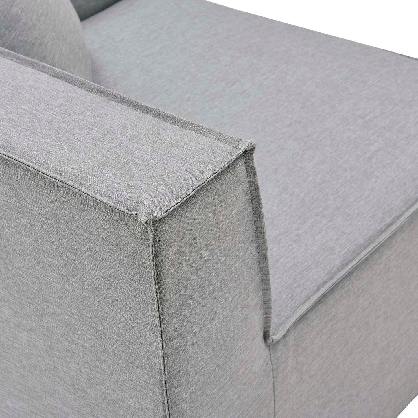 Saybrook Outdoor Patio Upholstered 4-Piece Sectional Sofa, EEI-4380 FredCo
