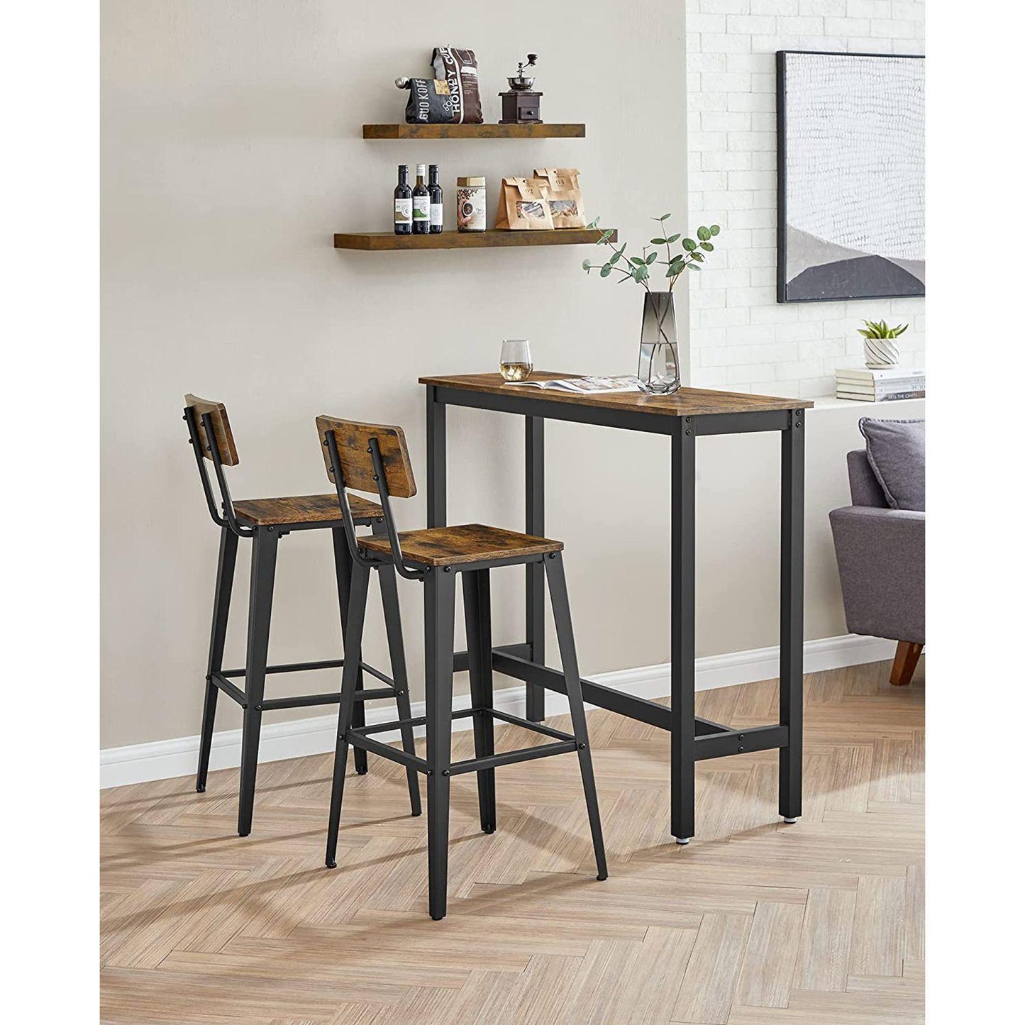 Set of 2 Bar Stools FredCo