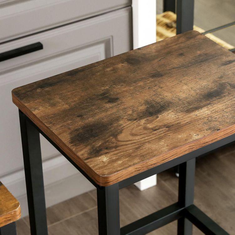 Set of 2 Industrial Bar Stools FredCo