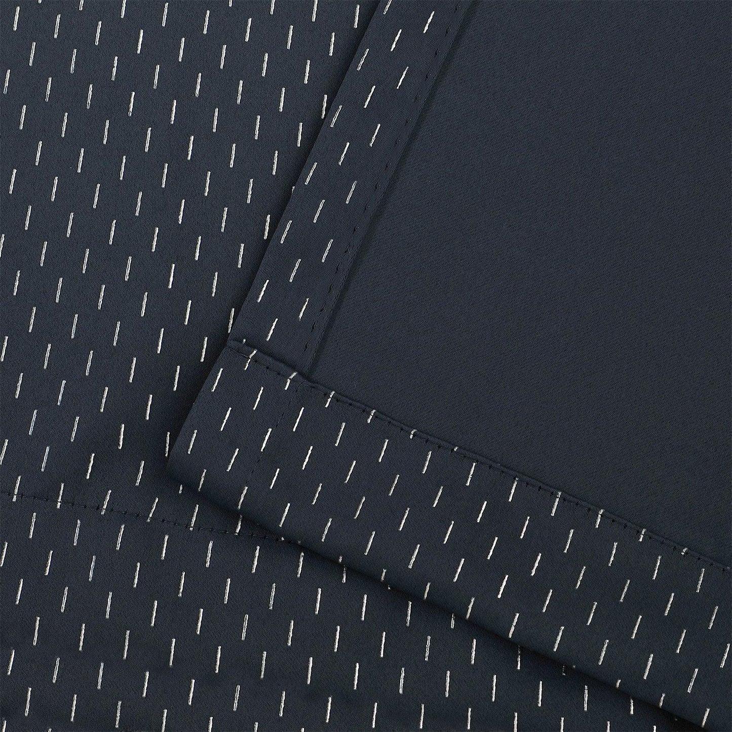 Shimmer Room Darkening Noise Reducing Thermal Blackout Curtain Set FredCo