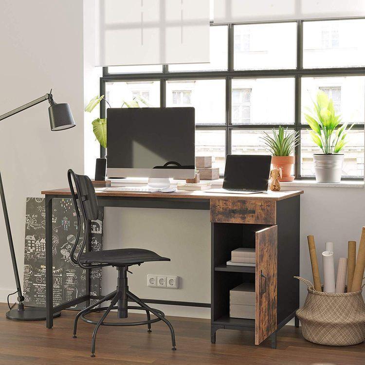 Side Cabinet Computer Desk FredCo