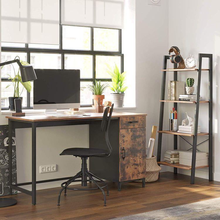 Side Cabinet Computer Desk FredCo