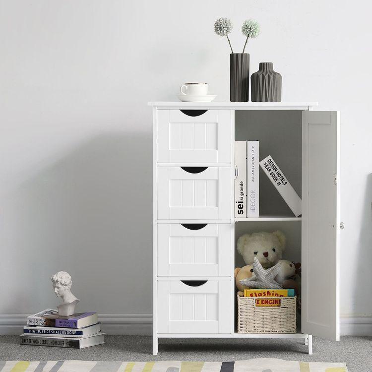 Side Drawers Storage Cabinet FredCo