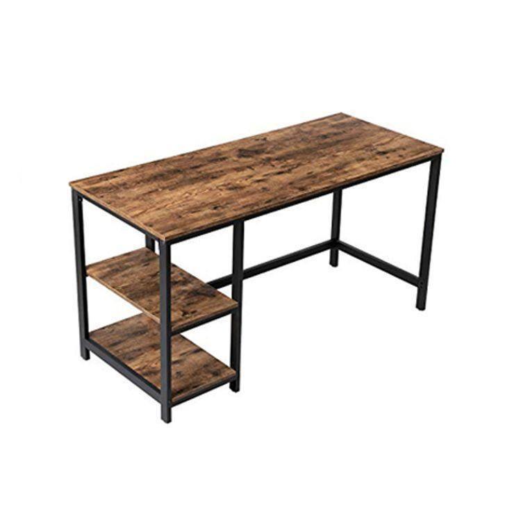 Side Shelf Computer Desk FredCo