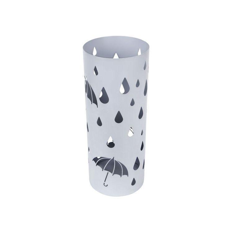 Silver Gray Umbrella Holder FredCo