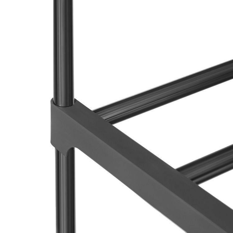 Slatted Metal Shoe Rack FredCo