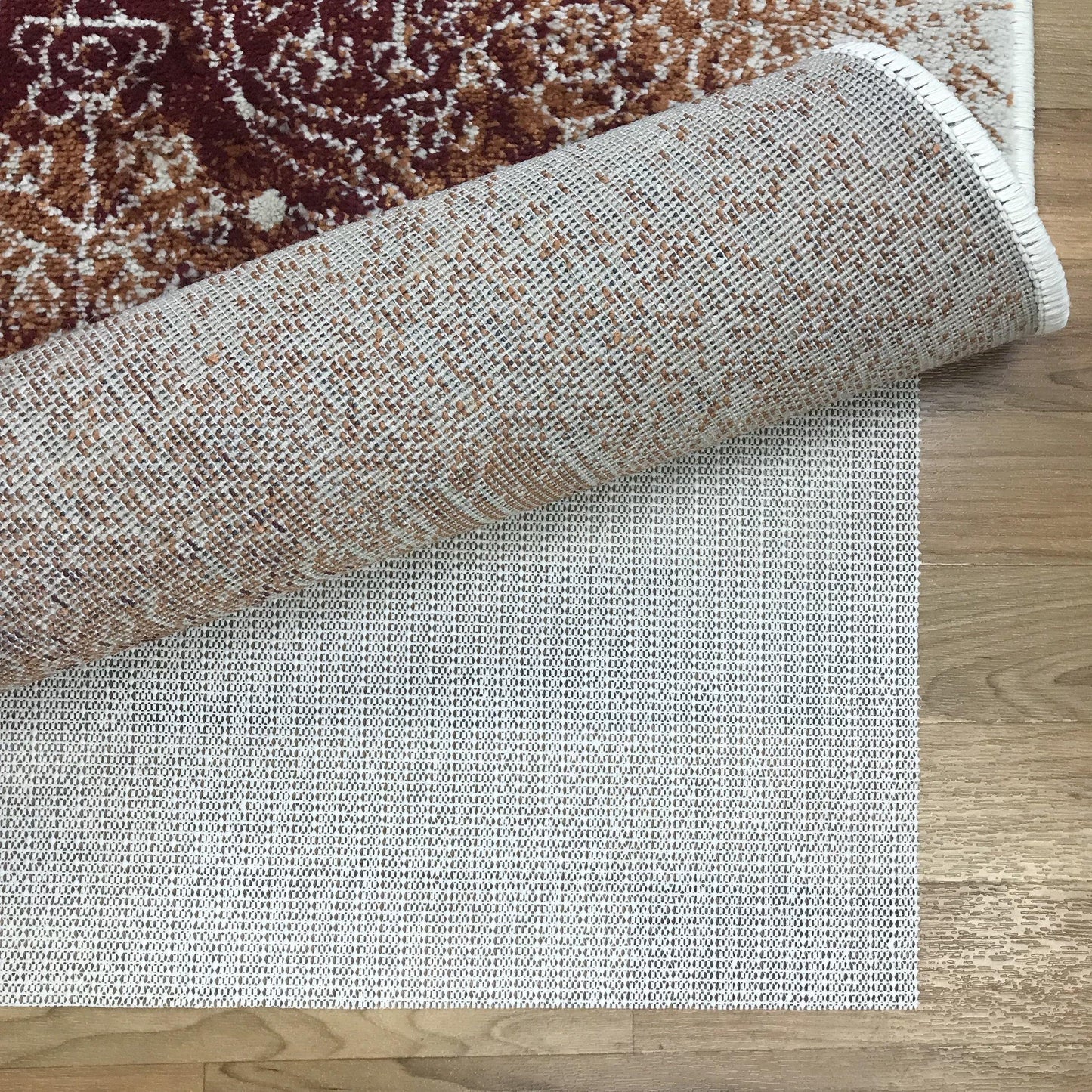 Slip-Resistant Lightweight Hardwood Floor Protector Rug Pad FredCo