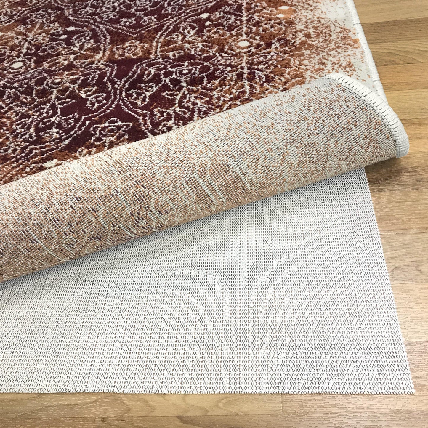 Slip-Resistant Lightweight Hardwood Floor Protector Rug Pad FredCo
