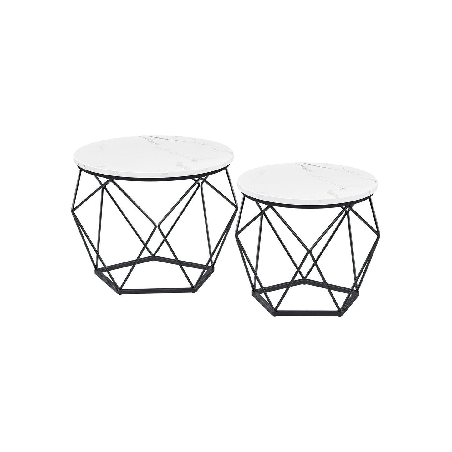 Small Coffee Table Set of 2 FredCo