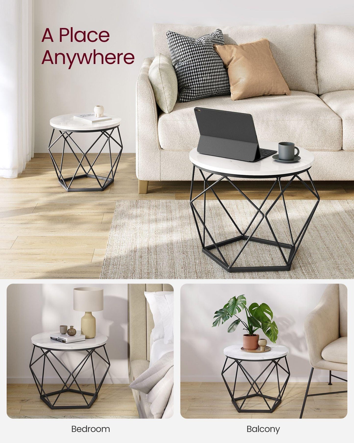 Small Coffee Table Set of 2 FredCo