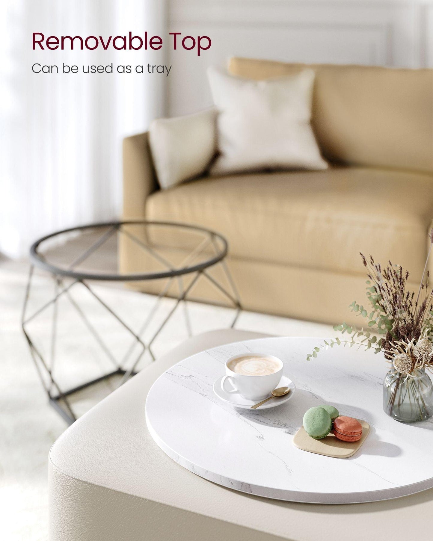 Small Coffee Table Set of 2 FredCo