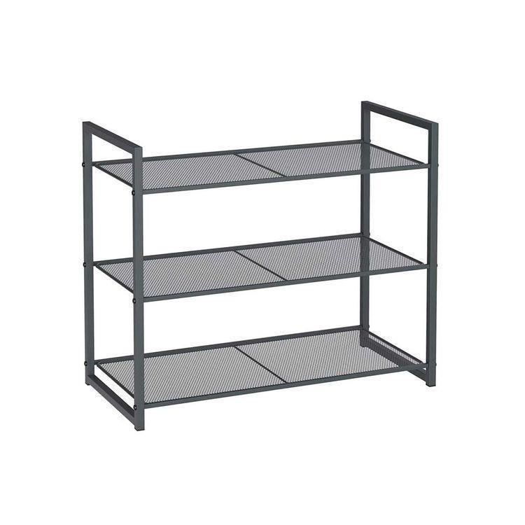 Smoky Gray Shoe Rack FredCo