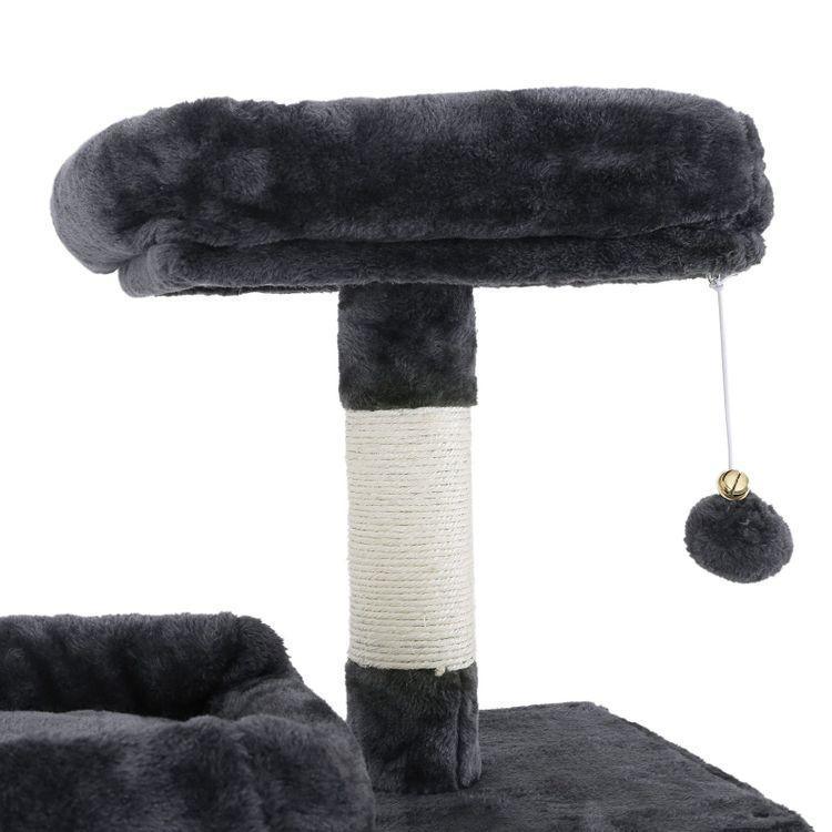 Smoky Grey Cat Tree FredCo