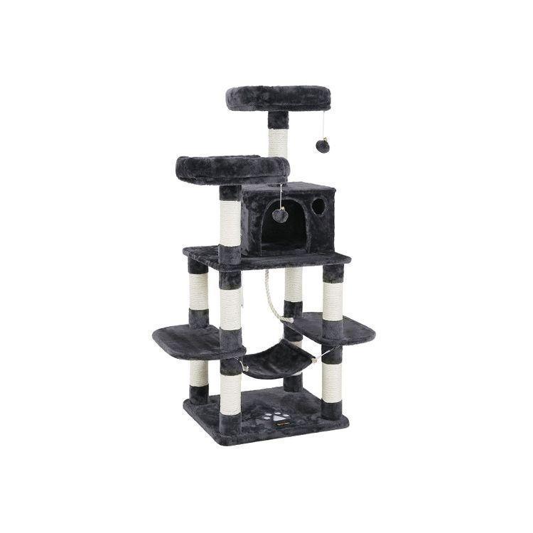 Smoky Grey Cat Tree FredCo