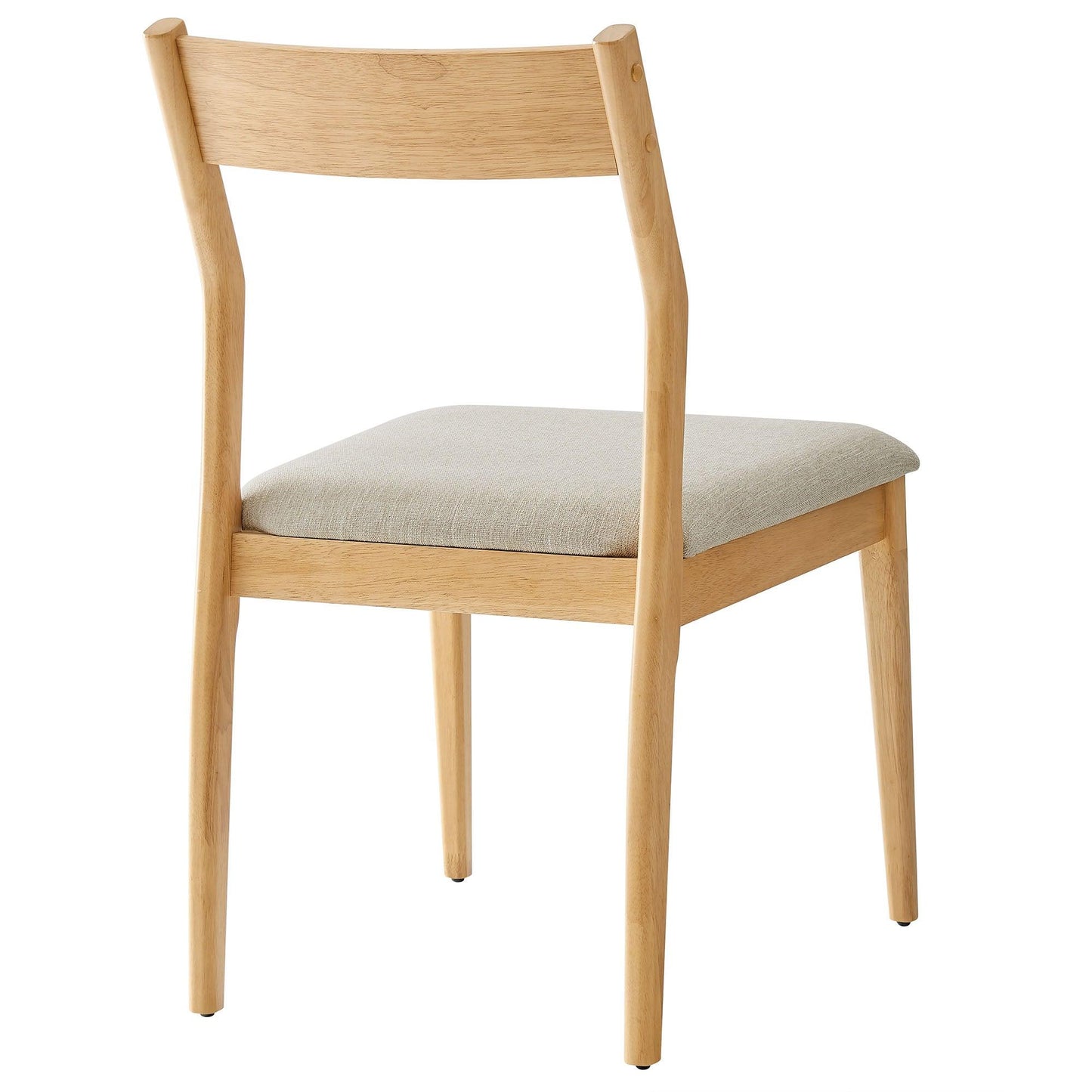 Solara Fabric Wood Dining Side Chairs Set of 2 by Modway FredCo
