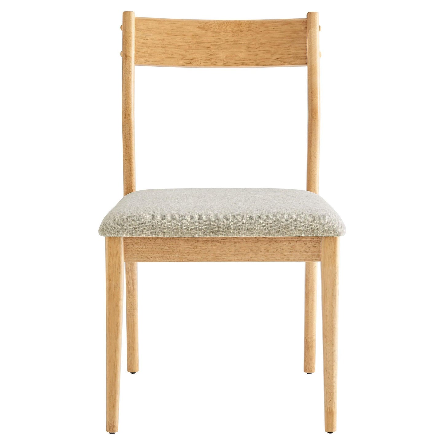 Solara Fabric Wood Dining Side Chairs Set of 2 by Modway FredCo