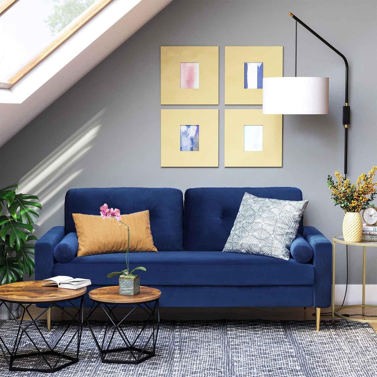 Solid Wood Frame Sofa FredCo