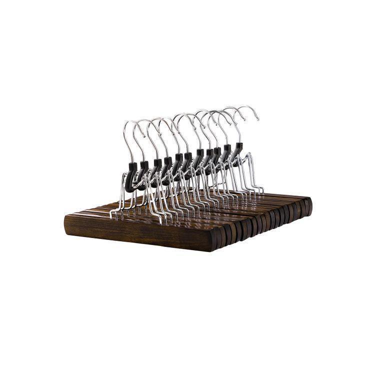 Solid Wood Pants Hangers FredCo