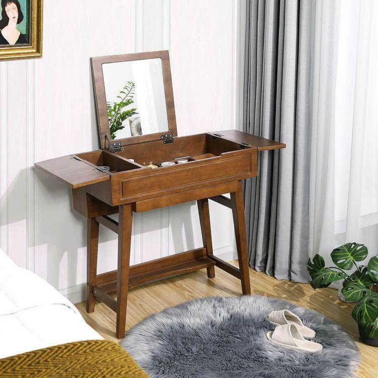 Solid Wood Vanity Table FredCo